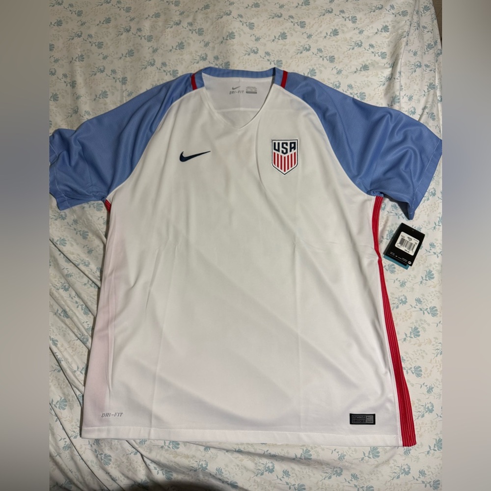 Authentic Nike Dri-FIT USA Home Soccer Jersey